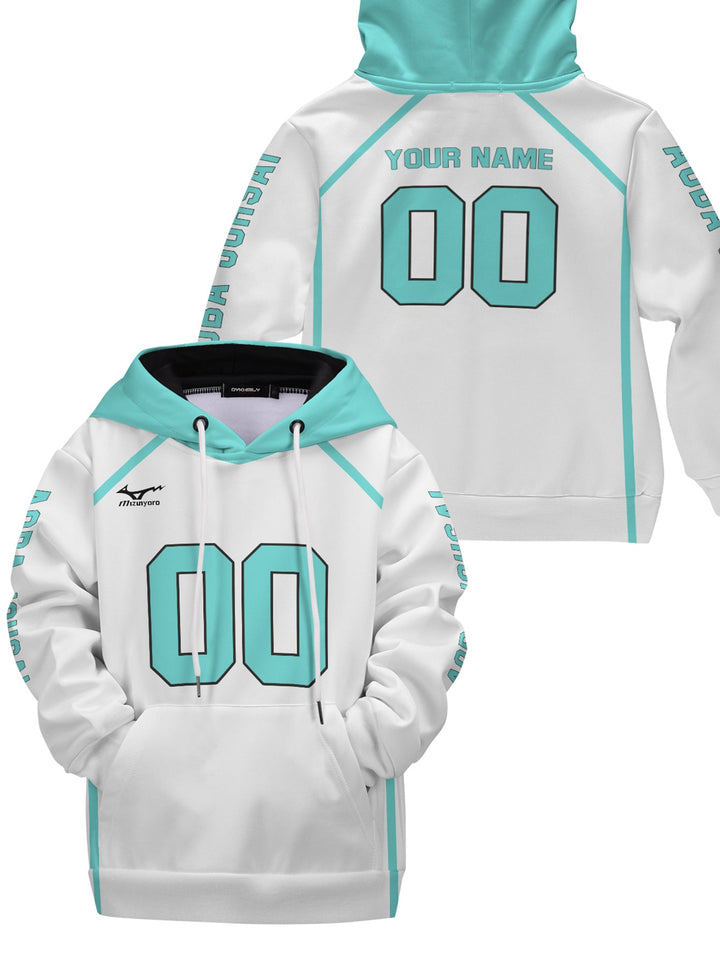 Fandomaniax - Personalized Team Aoba Johsai Kids Unisex Pullover Hoodie