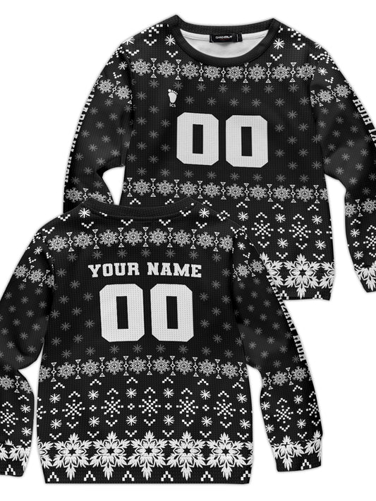 Fandomaniax - Personalized Team Inarizaki Christmas Kids Unisex Wool Sweater
