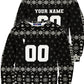 Fandomaniax - Personalized Team Inarizaki Christmas Unisex Wool Sweater