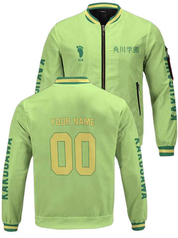 Fandomaniax - Personalized Team Kakugawa Bomber Jacket