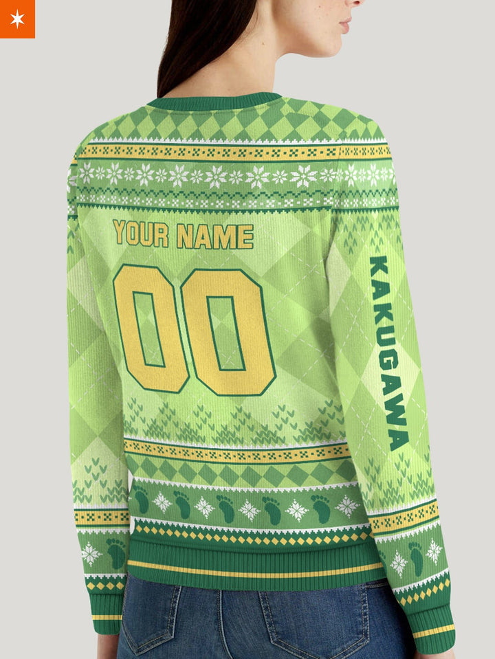 Fandomaniax - Personalized Team Kakugawa Unisex Wool Sweater