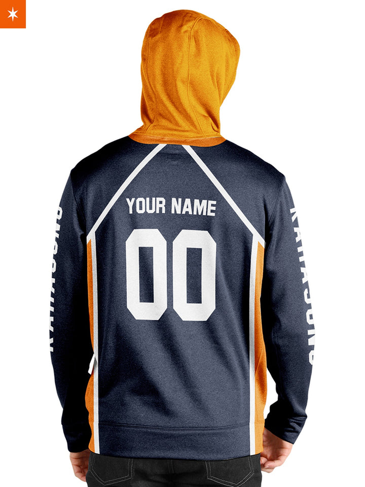 Fandomaniax - Personalized Team Karasuno Unisex Pullover Hoodie