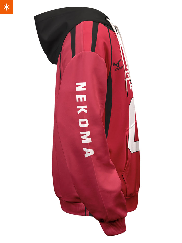 Fandomaniax - Personalized Team Nekoma Unisex Pullover Hoodie