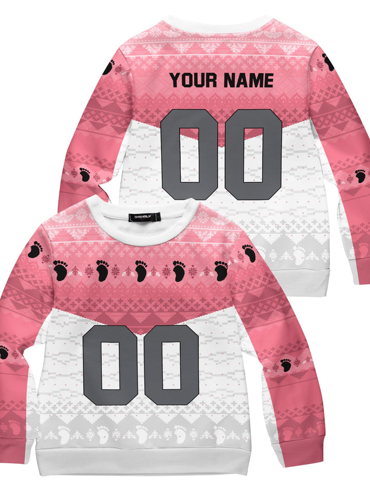 Fandomaniax - Personalized Team Wakutani Kids Unisex Wool Sweater