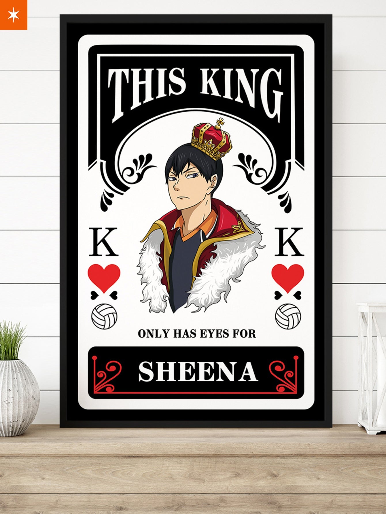 Fandomaniax - Personalized The King 3D Transition Canvas