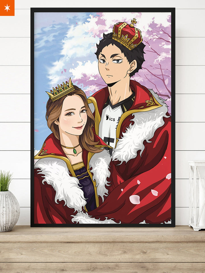 Fandomaniax - Personalized The King 3D Transition Canvas