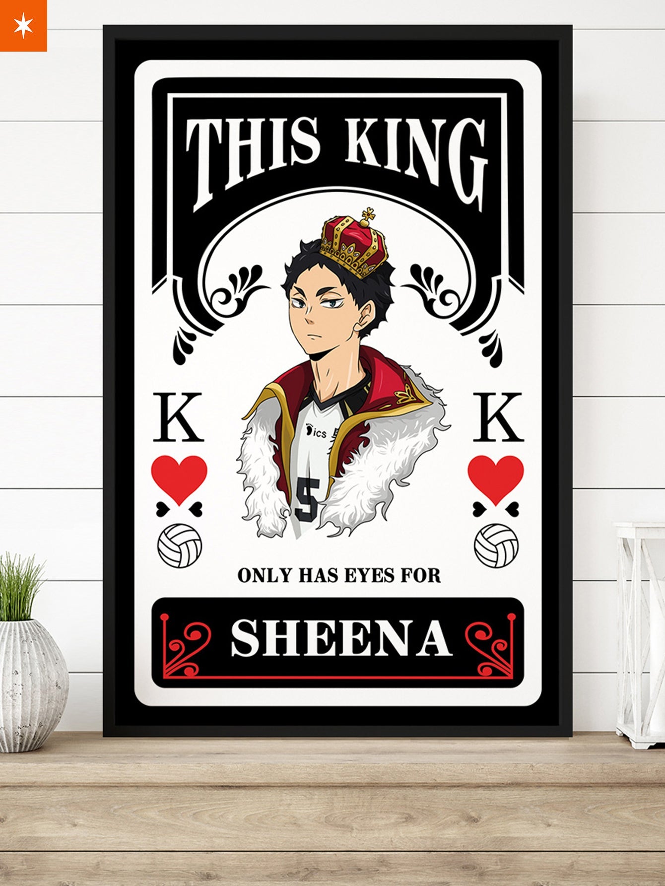 Fandomaniax - Personalized The King 3D Transition Canvas