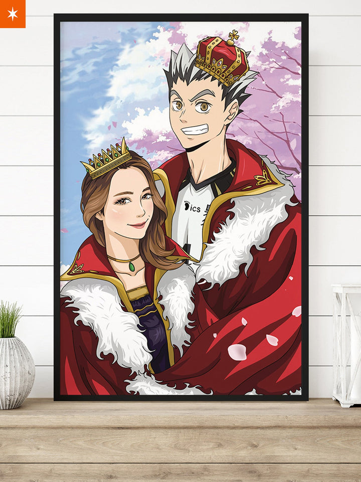 Fandomaniax - Personalized The King 3D Transition Canvas