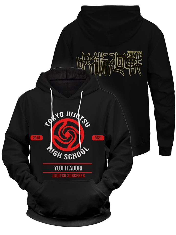 Fandomaniax - Personalized Tokyo Jujutsu High Unisex Pullover Hoodie