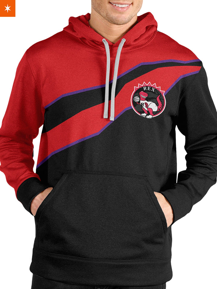 Fandomaniax - Personalized Toronto Rex Unisex Pullover Hoodie