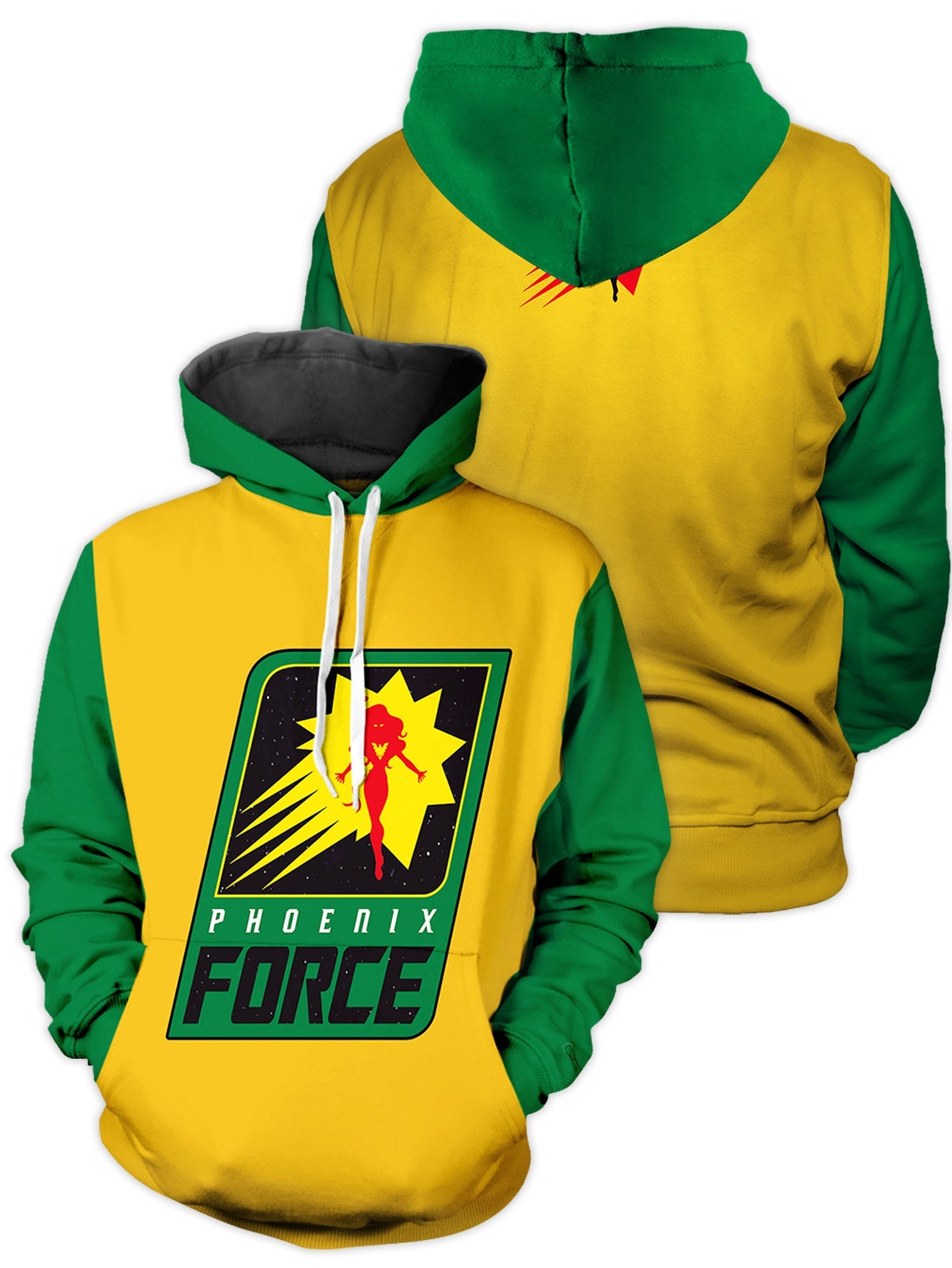 Fandomaniax - Phoenix Force Unisex Pullover Hoodie