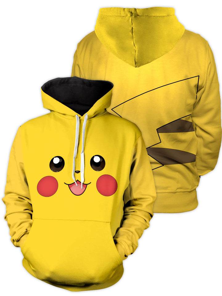 Fandomaniax - Pika Unisex Pullover Hoodie