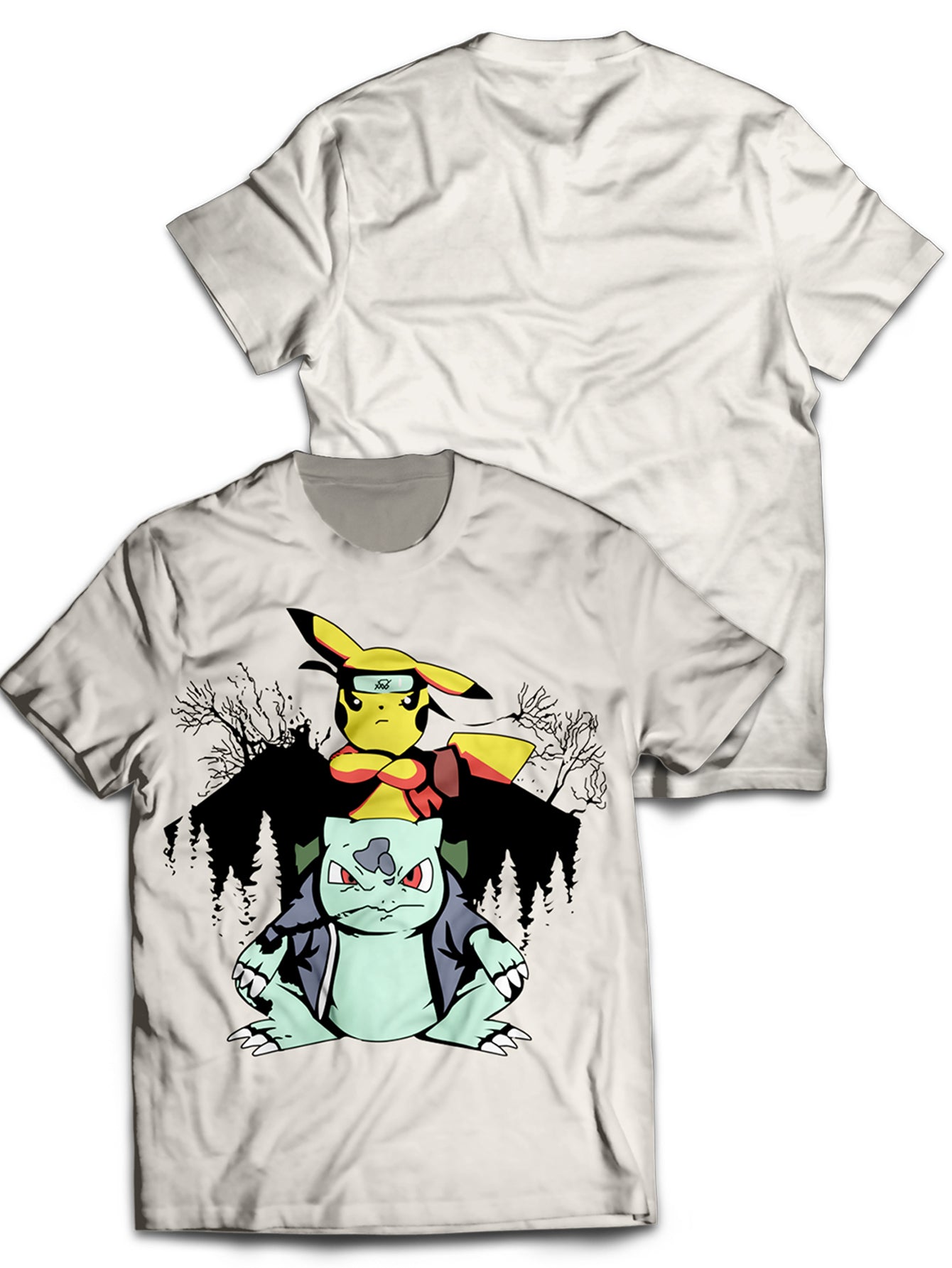 Fandomaniax - Pikasaur Senpai Unisex T-Shirt