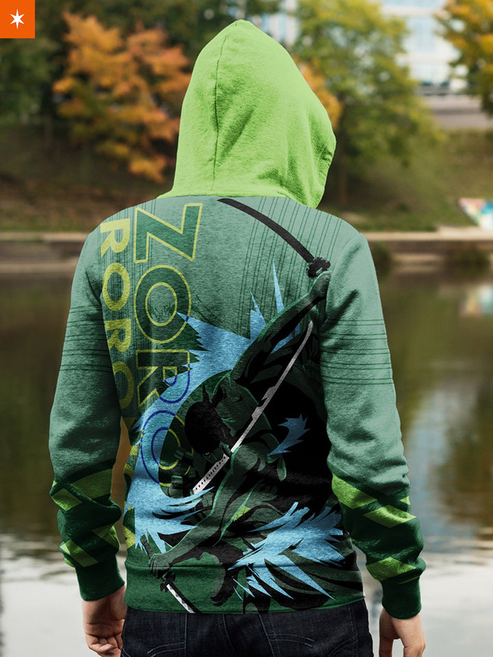 Fandomaniax - Pirate Hunter Unisex Zipped Hoodie