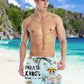 Fandomaniax - Pirate King Luffy Beach Shorts