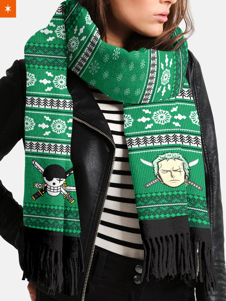 Fandomaniax - OP Swordsman Christmas Wool Scarf