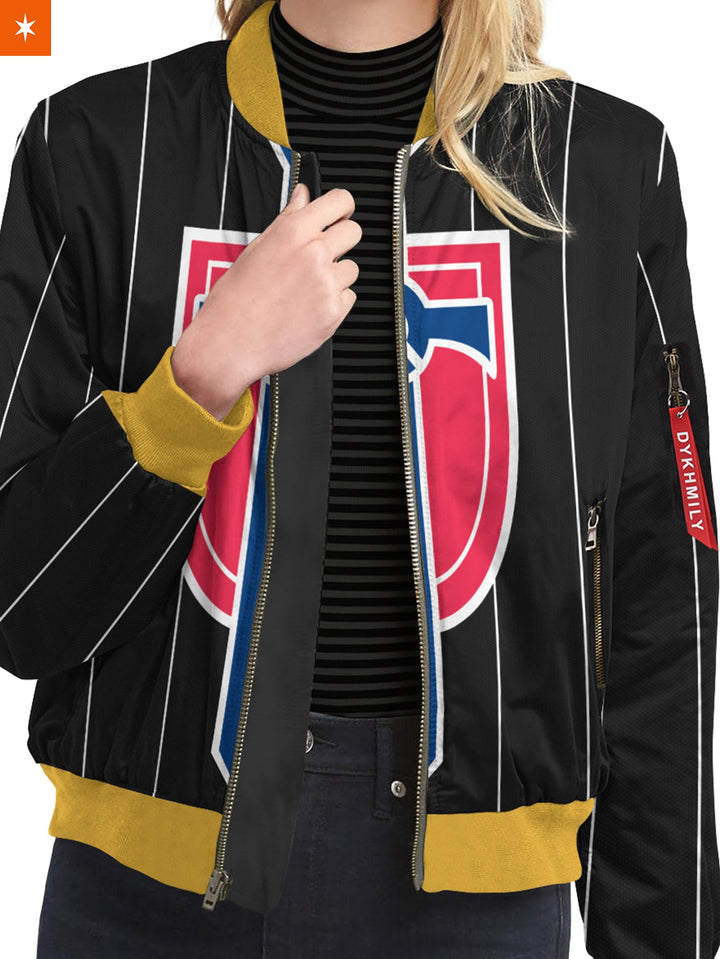 Fandomaniax - [Buy 1 Get 1 SALE] Poke Champion Uniform Bomber Jacket