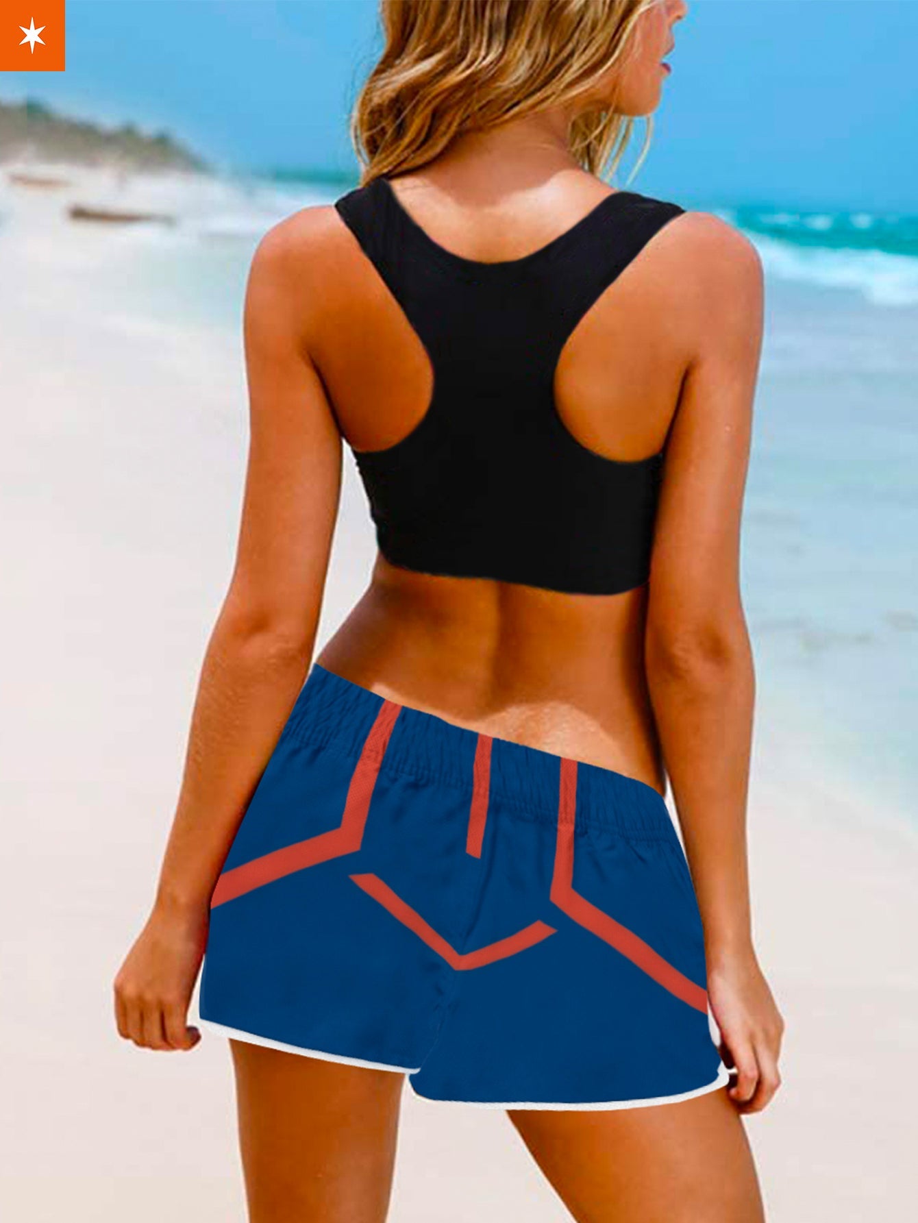 Fandomaniax - [Buy 1 Get 1 SALE] Poke Dragon Uniform Women Beach Shorts