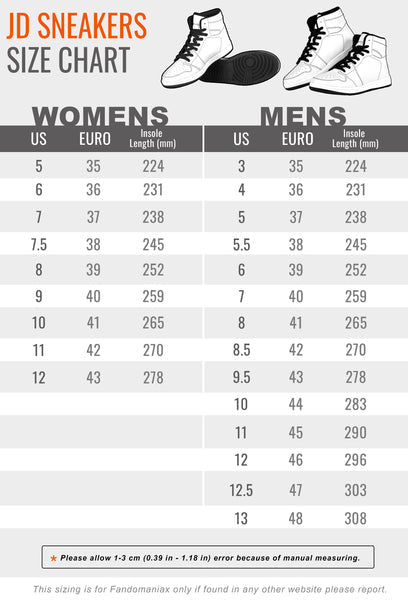 Fandomaniax - [Buy 1 Get 1 SALE] Poke Fire Uniform JD Sneakers