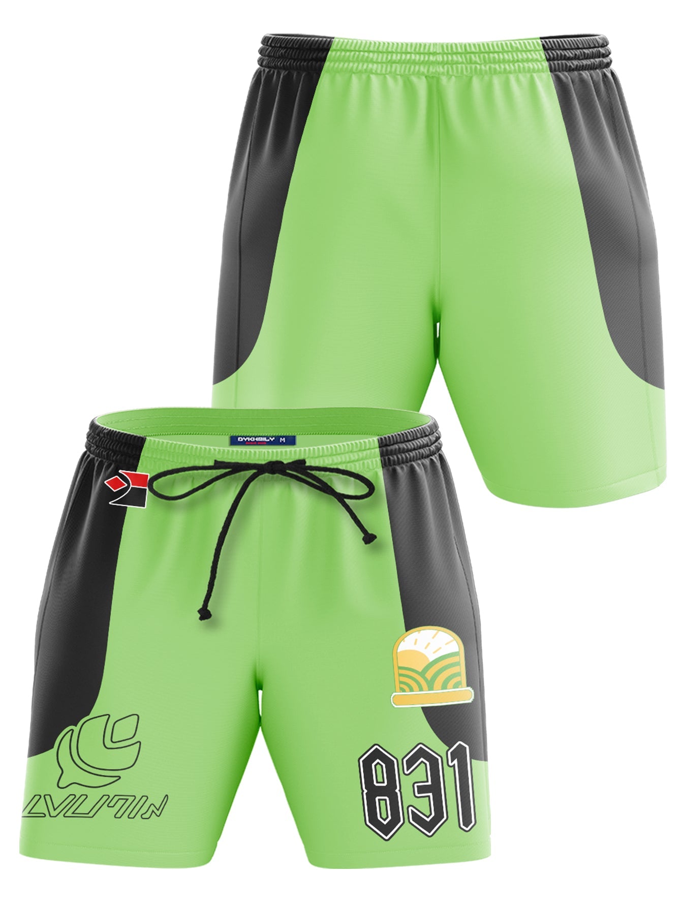 Fandomaniax - [Buy 1 Get 1 SALE] Poke Grass Uniform Beach Shorts