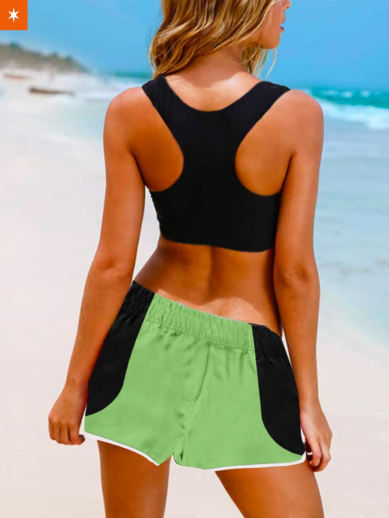 Fandomaniax - [Buy 1 Get 1 SALE] Poke Grass Uniform Women Beach Shorts