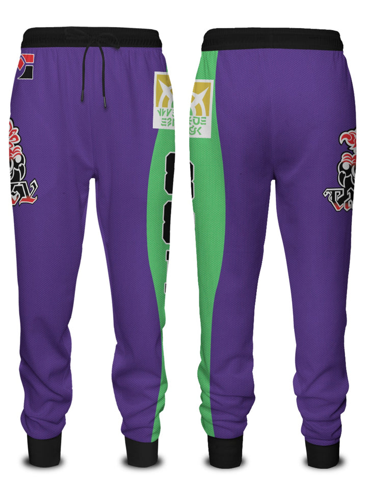 Fandomaniax - [Buy 1 Get 1 SALE] Poke Poison Uniform Jogger Pants