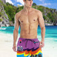 Fandomaniax - [Buy 1 Get 1 SALE] Poke Psychic Uniform Beach Shorts