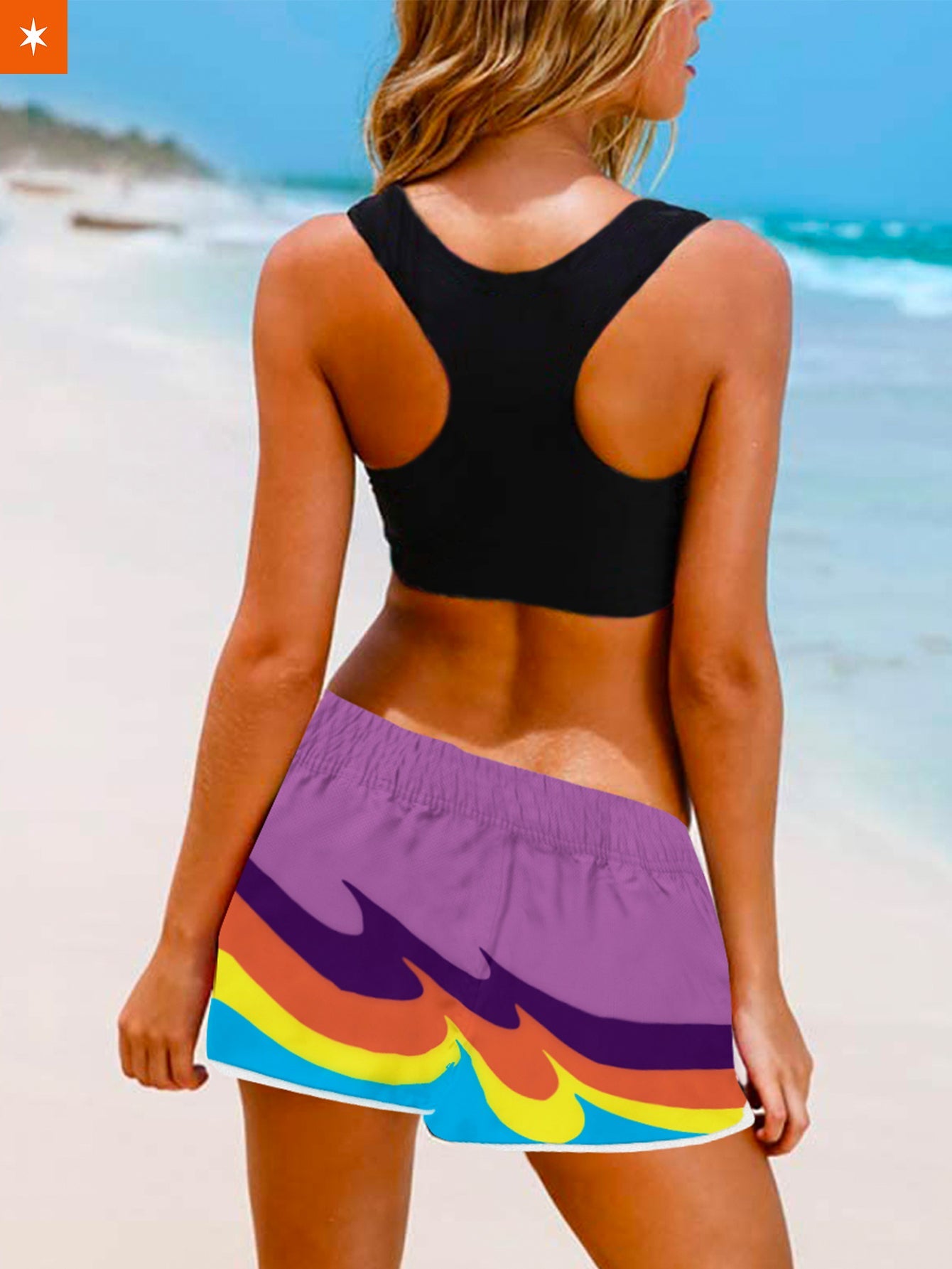 Fandomaniax - [Buy 1 Get 1 SALE] Poke Psychic Uniform Women Beach Shorts