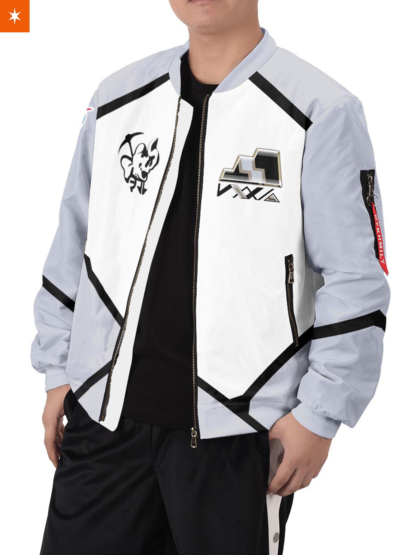 Fandomaniax - [Buy 1 Get 1 SALE] Poke Rock Uniform Bomber Jacket