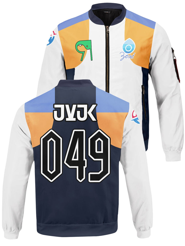 Fandomaniax - [Buy 1 Get 1 SALE] Poke Water Uniform Bomber Jacket