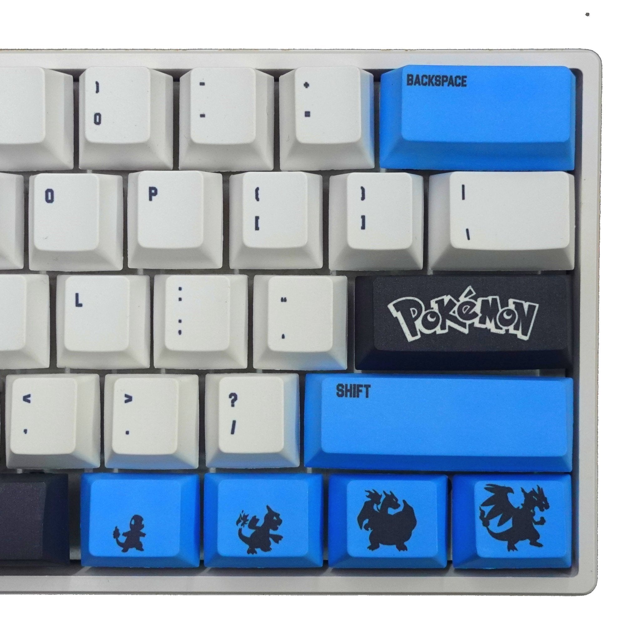 109 keys Pokemon Keycaps | Charizard X Keycaps | Cool Anime Keycap Sets ...