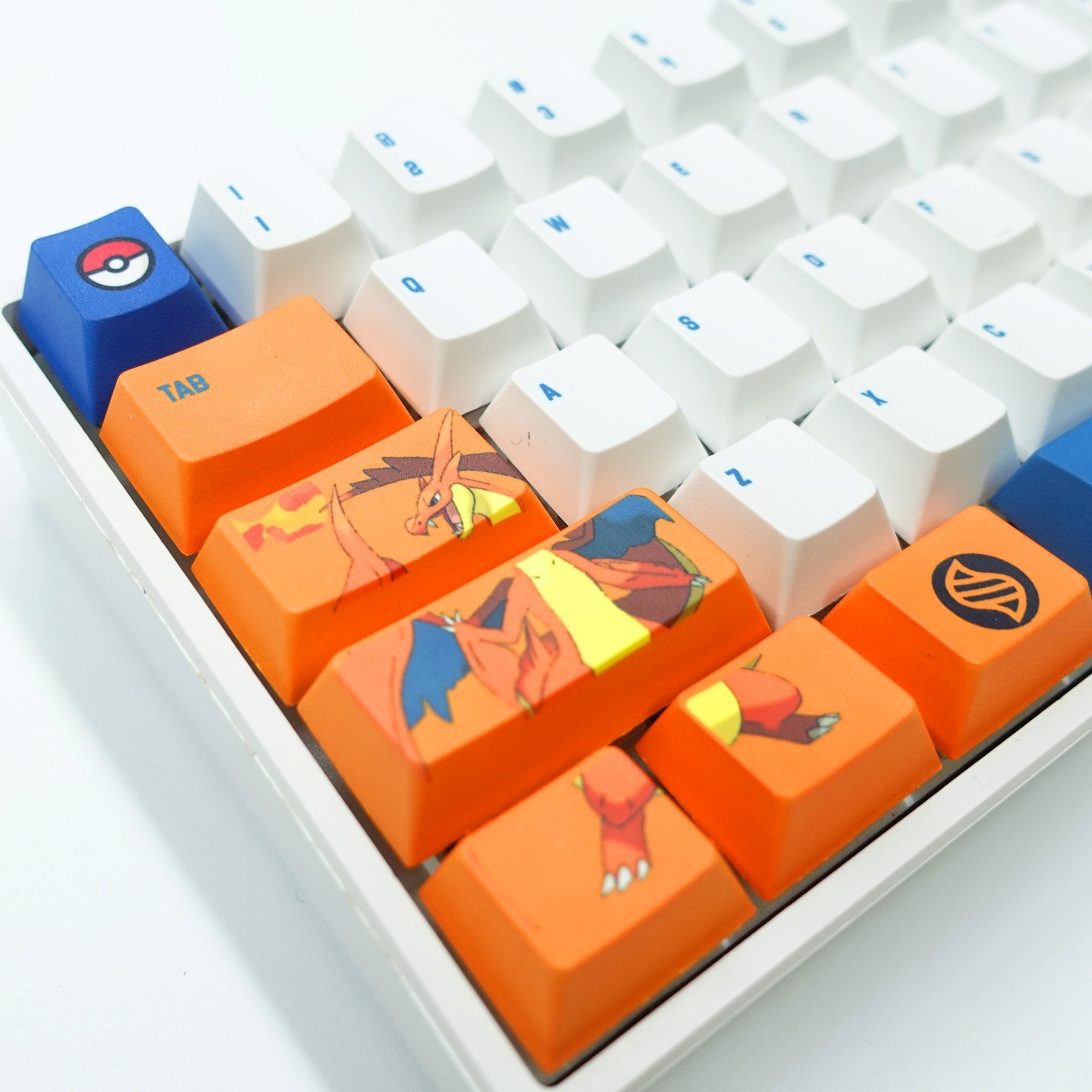 Pokemon Keycaps | Charizard Y Keycaps | Cute Anime Keycap Sets Keyboard ...