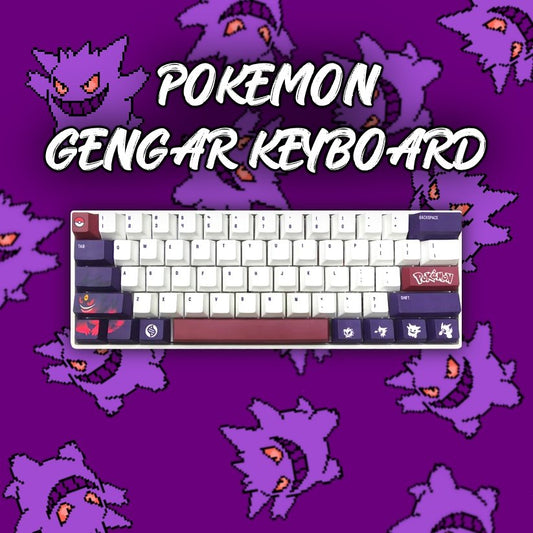 Pokemon Keycaps | Mega Gengar Keycaps - Goblintechkeys