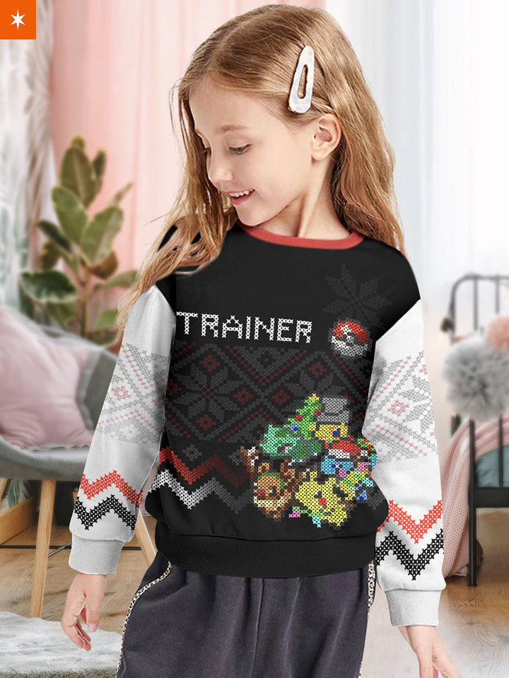 Fandomaniax - Pokemon League Kids Unisex Wool Sweater