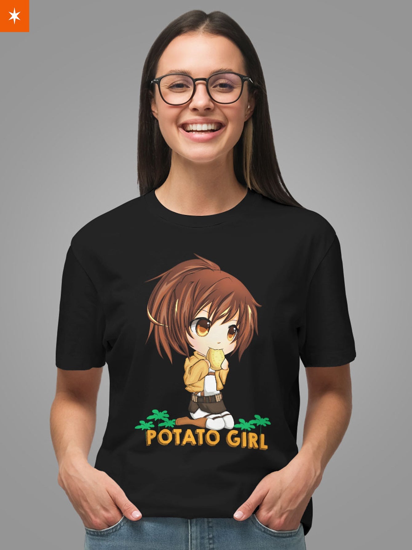 Fandomaniax - Potato Girl Unisex T-Shirt