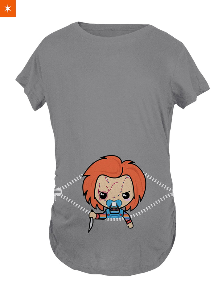 Fandomaniax - Pregnant with Chucky Maternity T-Shirt