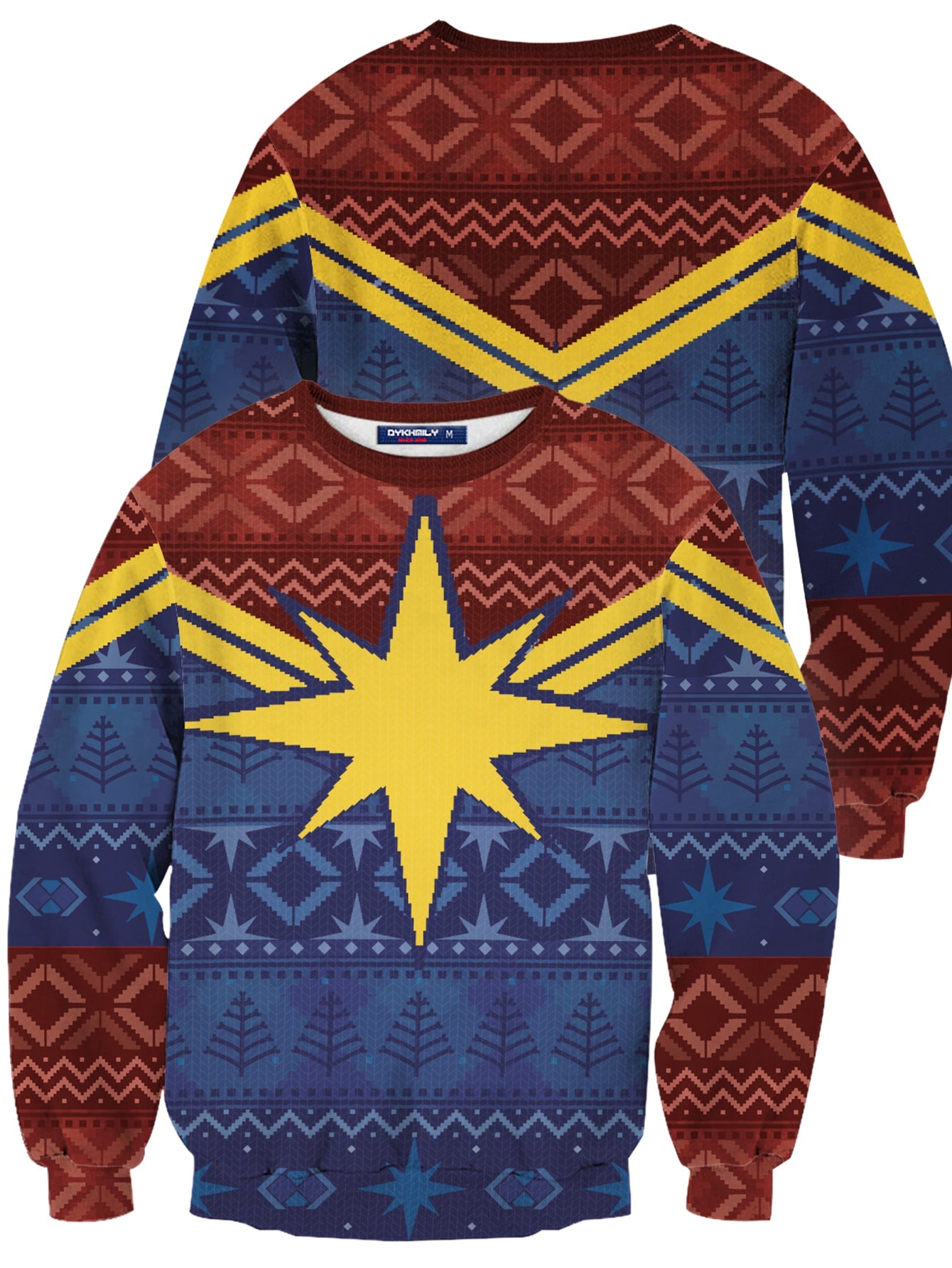 Fandomaniax - Protector of Christmas Skies Unisex Wool Sweater
