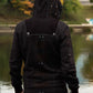 Fandomaniax - PUBG Black Leather Unisex Zipped Hoodie