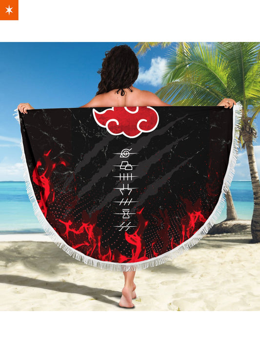 Fandomaniax - Red Cloud Pride Round Beach Towel