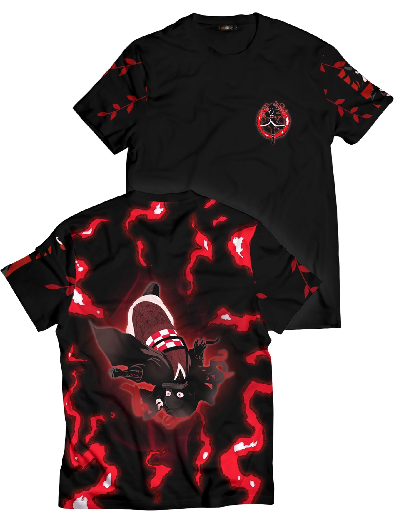 Fandomaniax - Red ED Nezuko Unisex T-Shirt