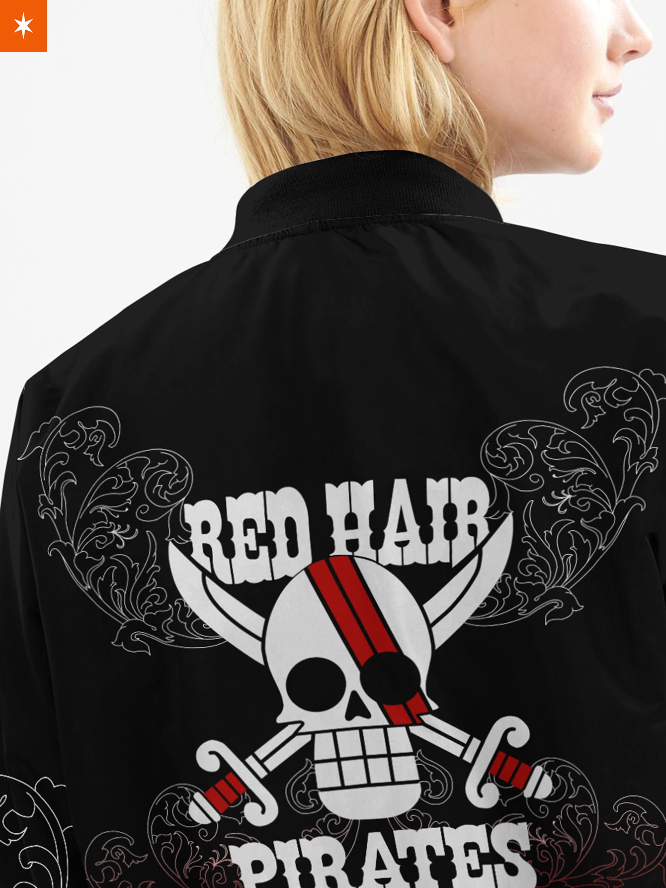 Fandomaniax - Red Hair Pirates Bomber Jacket