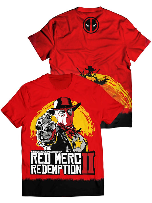 Fandomaniax - Red Merc Unisex T-Shirt