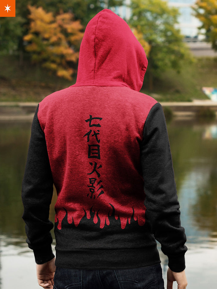 Fandomaniax - Red Sage Unisex Zipped Hoodie