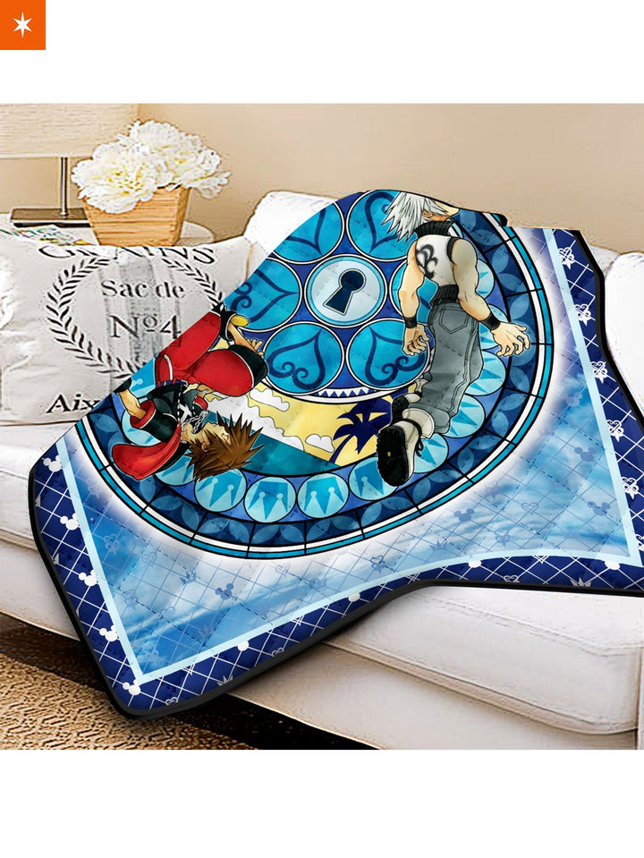 Fandomaniax - Riku and Sora Quilt Blanket