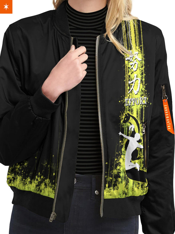 Fandomaniax - Sakusa Spirit Bomber Jacket