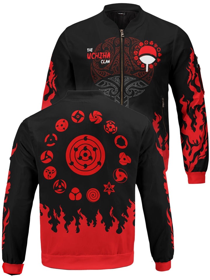Fandomaniax - Scorching Uchiha Bomber Jacket