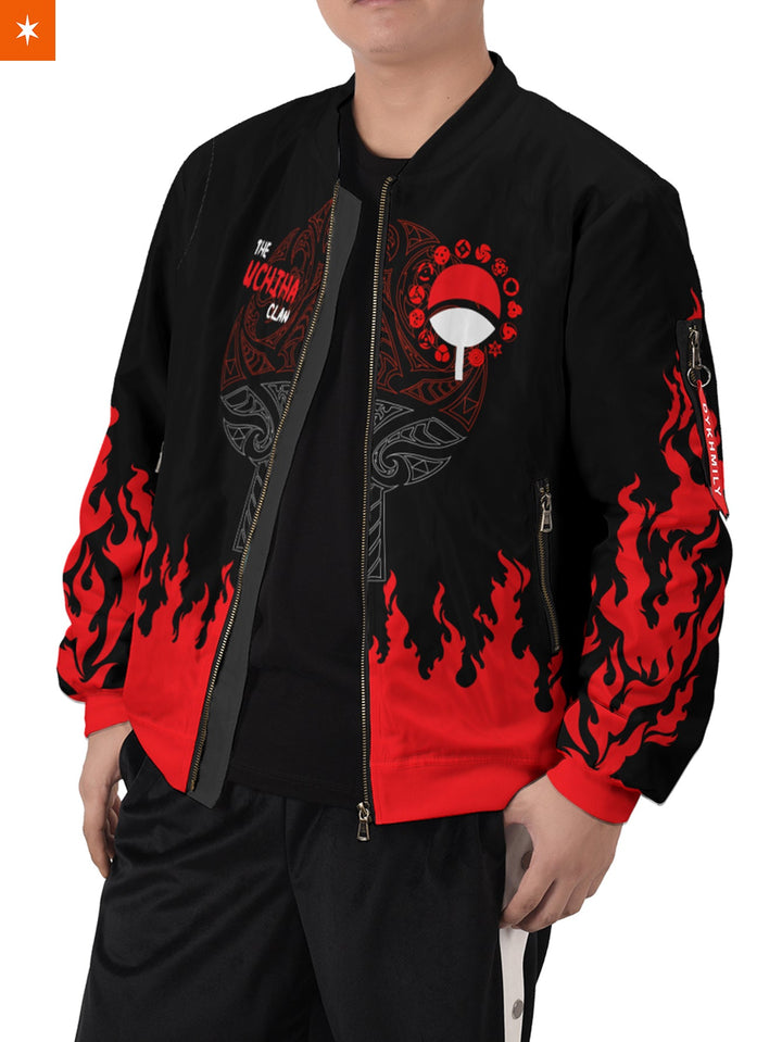 Fandomaniax - Scorching Uchiha Bomber Jacket