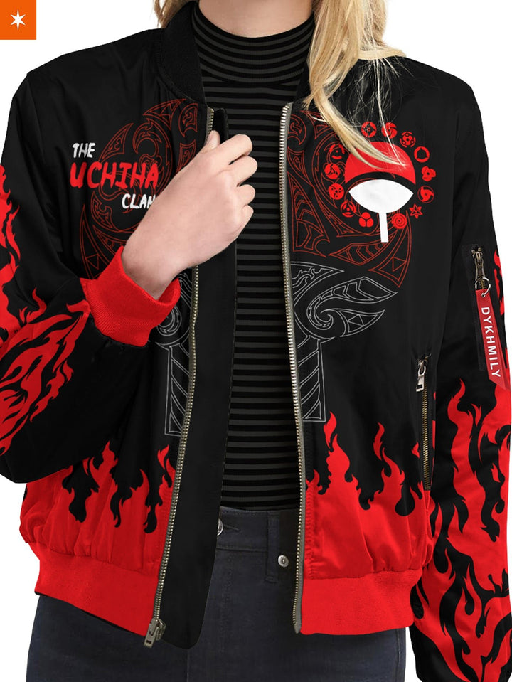 Fandomaniax - Scorching Uchiha Bomber Jacket