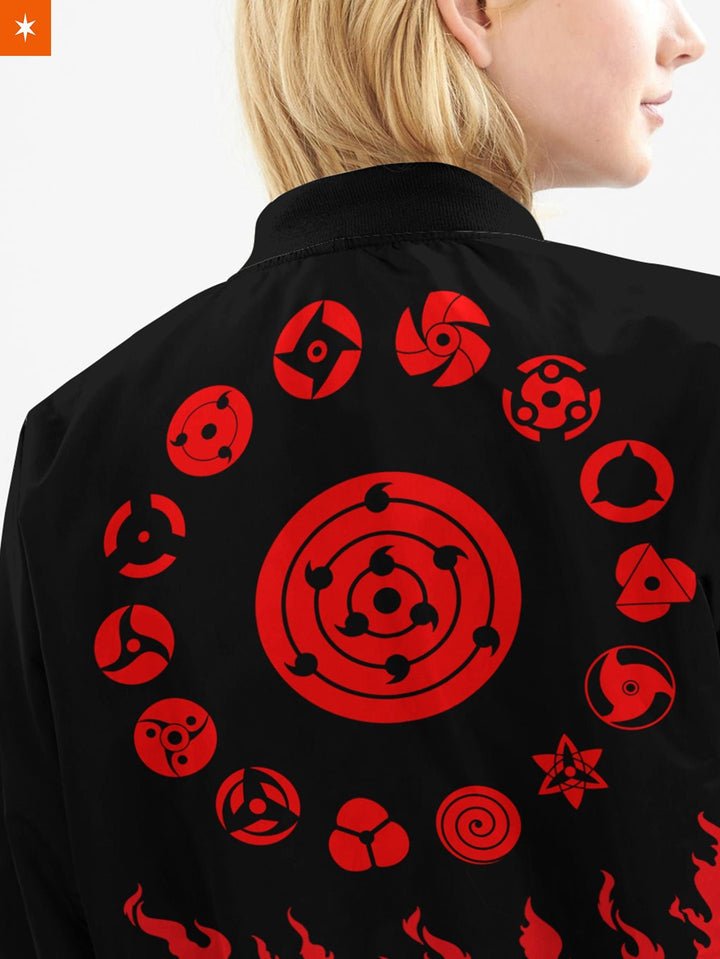 Fandomaniax - Scorching Uchiha Bomber Jacket