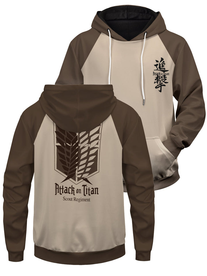 Fandomaniax - Scout Regiment Unisex Pullover Hoodie